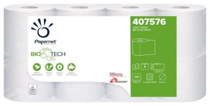 Picture of BIO TECH SUPERIOR RECYCLED CONVENTIONAL TOILET ROLL 2PLY (64)