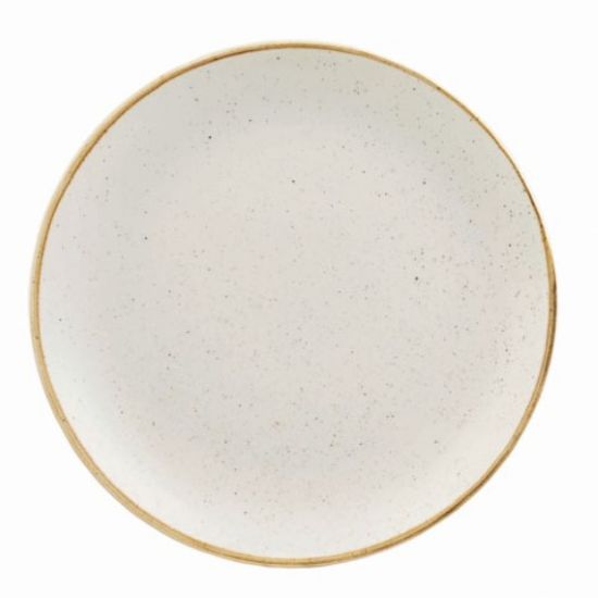 Picture of CASE OF 6 STONECAST COUPE PLATE 12" BARLEY WHITE