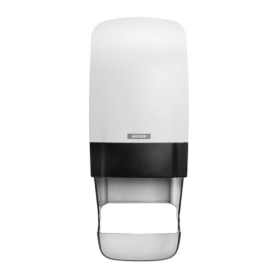 Picture of KATRIN SYSTEM 800 TOILET DISPENSER & CORE CATCHER WHITE