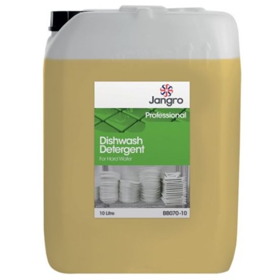 Picture of JANGRO DISHWASH DETERGENT FOR HARD WATER 10 LTR  **DG**