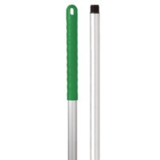 Picture of ALUMINIUM HANDLE COLOUR CODED GRIP 1360MM GREEN