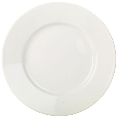 Picture of CASE OF 12 ORION WIDE RIM PLATE 26CM WHITE