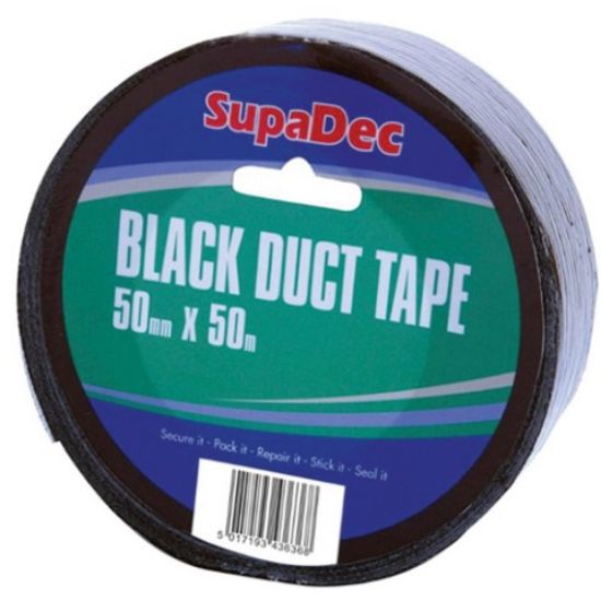 Picture of SUPADEC DUCT TAPE 50MM X 50MM BLACK