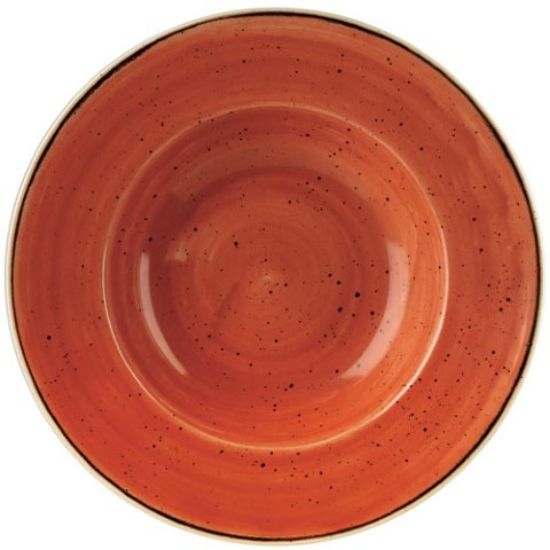 Picture of STONECAST PROFILE WIDE RIM BOWL 10.9" ORANGE (12)