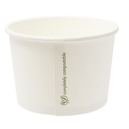 Picture of COMPOSTABLE KRAFT SOUP CONTAINER 8oz (PACK OF 50)