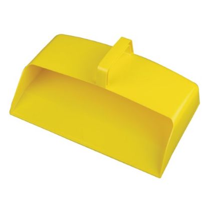 Picture of WIDE ENCLOSED PLASTIC DUSTPAN 12" YELLOW