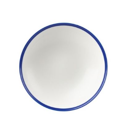 Picture of CASE OF 12 RETRO COUPE BOWL 7.25" BLUE