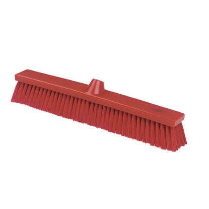 Picture of FLAT HYGIENE SWEEPING BROOM MEDIUM 500mm RED