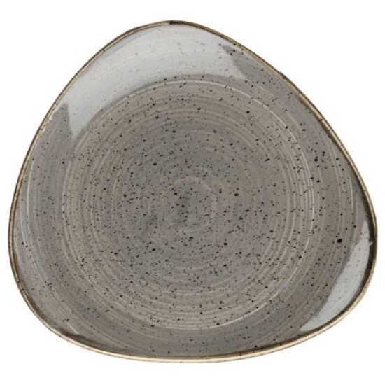 Picture of CASE OF 12 STONECAST LOTUS PLATE 9" PEPPERCORN GREY