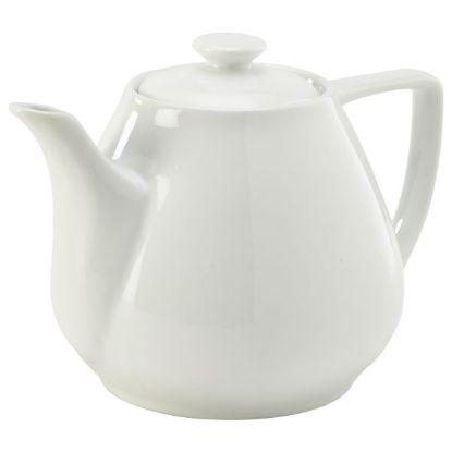 Picture of GENWARE PORCELAIN WHITE CONTEMPORARY TEAPOT 92CL 32oz (6)