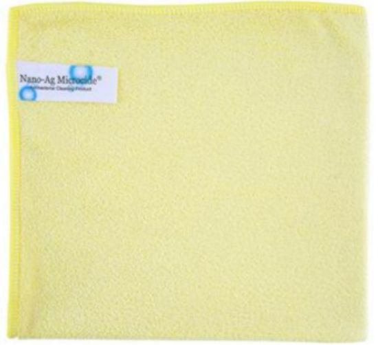 Picture of MICROTEX CLEANING CLOTH 40X40CM YELLOW (PACK OF 10)