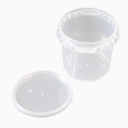 Picture of TAMPER EVIDENT ROUND CONTAINER AND LID 365ML (415) *P