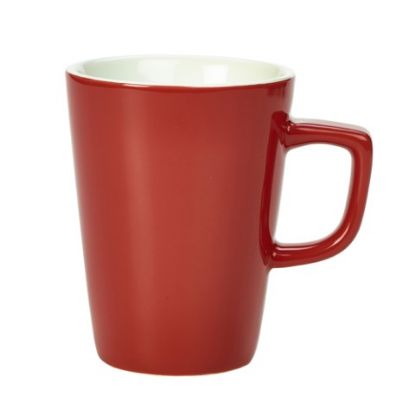 Picture of GENWARE PORCELAIN LATTE MUG 12OZ 34CL RED (6)