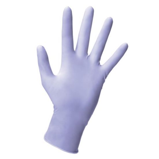 Picture of JANGRO EXAMINATION NITRILE BLUE POWDER FREE GLOVES LARGE (PACK OF 200)