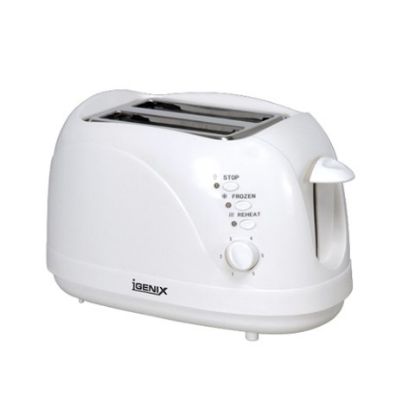 Picture of 2 SLOT PLASTIC TOASTER WHITE