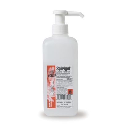 Picture of SPIRIGEL ALCOHOL HAND SANITISER 500ML (12) **LQ**