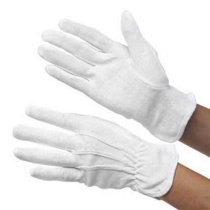 Picture of WAITERS GLOVE HEAT RESISTANT MED WHITE (SINGLE PAIR)