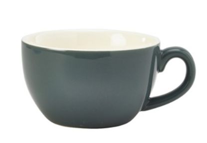 Picture of CASE OF 6 BOWL SHAPED COFFEE CUP GREY 25cl / 8.75oz