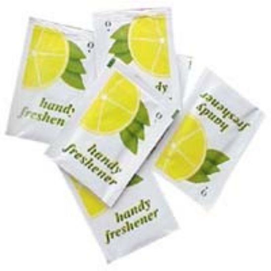 Picture of LEMON HANDY FRESHENER WIPES (1000)