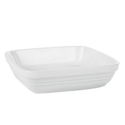 Picture of WHITE SQUARE BAKING DISH 23cm (CASE OF 6)