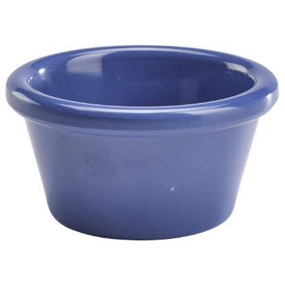 Picture of MELAMINE RAMEKIN SMOOTH 2oz BLUE