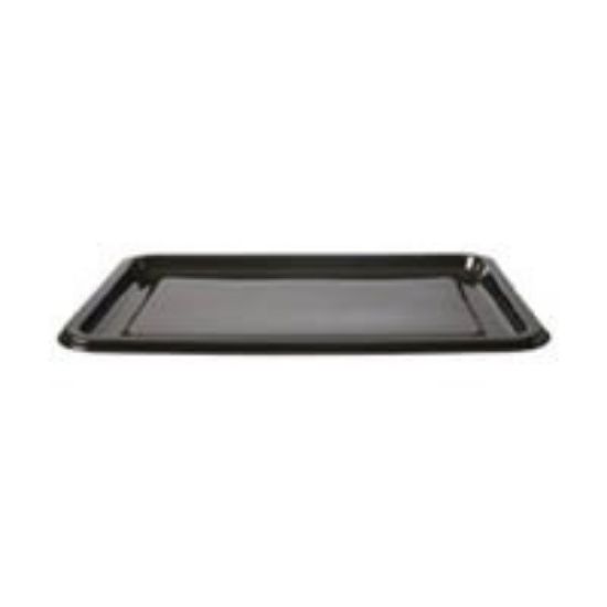 Picture of PLASTIC BLACK RECTANGULAR XL PLATTER 55x37cm (50)