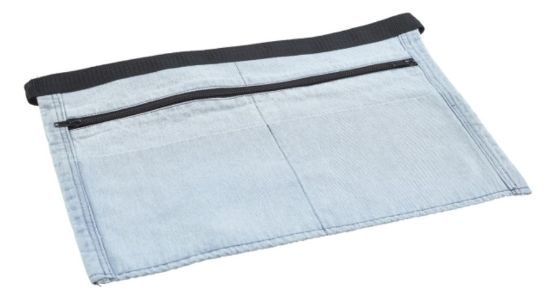 Picture of LIGHT BLUE DENIM MONEY APRON 44x30cm