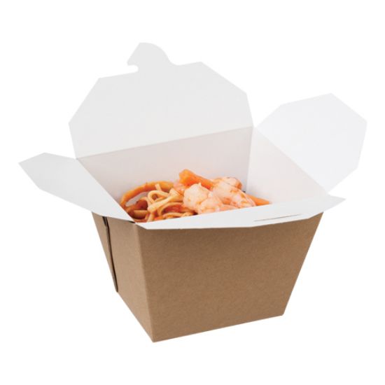 Picture of COMPOSTABLE KRAFT MULTI FOOD BOX 750ML (250)