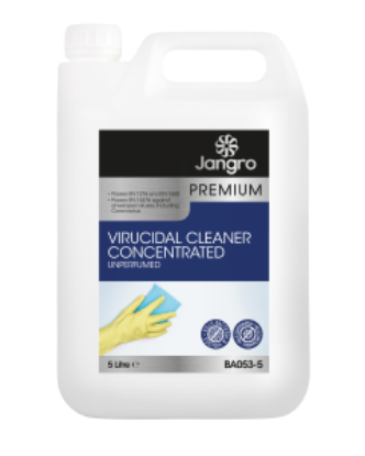 Picture of JANGRO PREMIUM VIRUCIDAL CLEANER UNPERFUMED 5 LTR (SINGLE)