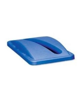 Picture of RUBBERMAID SLIM JIM PAPER LID - BLUE