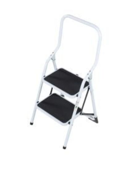 Picture of STEEL SAFETY STEP LADDER 2 TREAD