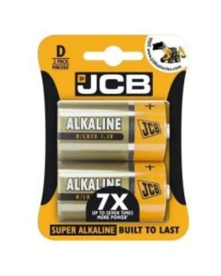 Picture of JCB SUPER ALKALINE BATTERIES D (2)