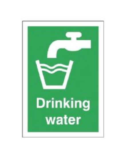 Picture of DRINKING WATER SIGN 70X50 RIGID