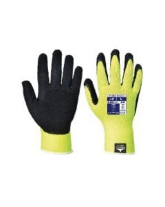 Picture of HI VIS GRIP GLOVE YELLOW/BLACK SIZE 8/M