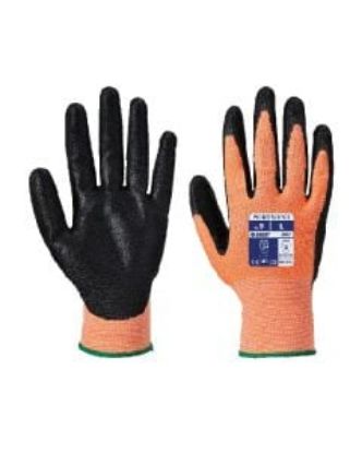 Picture of NITRILE FOAM GLOVE CUT 3 AMBER/BLACK SIZE 10/XL