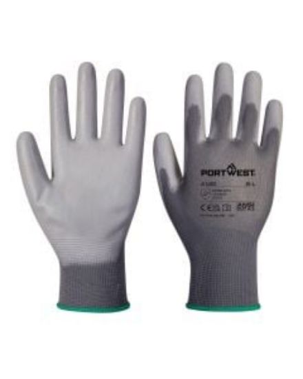 Picture of PU PALM GLOVE GREY SIZE 11/XXL