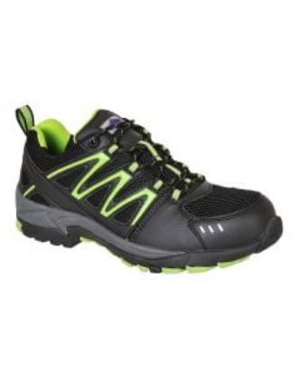 Picture of COMPOSITELITE VISTULA TRAINER S1P BLACK/GREEN SIZE 12