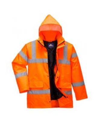 Picture of JANGRO HI-VIS COAT ORANGE SIZE XL