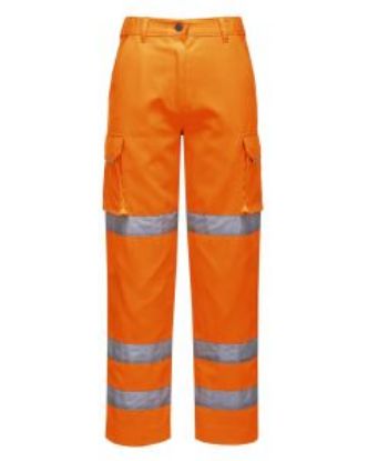 Picture of LADIES HI VIS TROUSER ORANGE SIZE 2XL