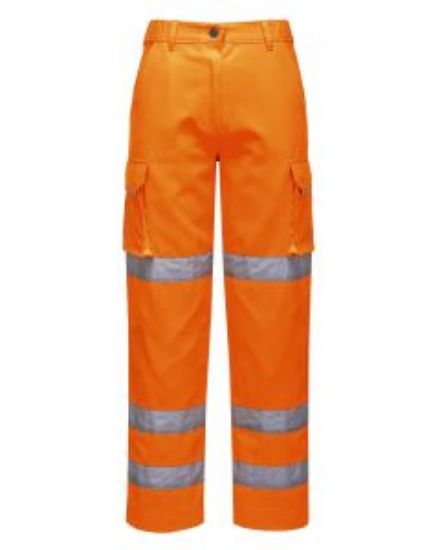 Picture of LADIES HI VIS TROUSER ORANGE SIZE LARGE