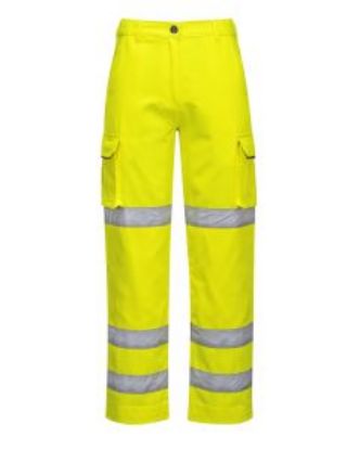 Picture of LADIES HI VIS TROUSER YELLOW SIZE 2XL