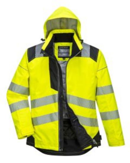 Picture of VISION HI VIS RAIN JACKET YELLOW SIZE L