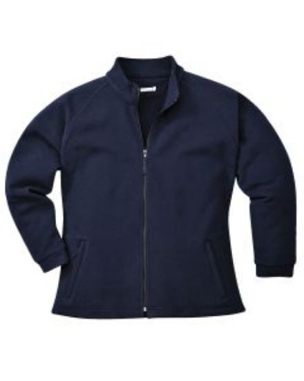 Picture of ARAN LADIES FLEECE NAVY SIZE 2XL