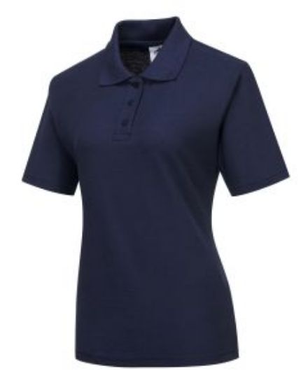 Picture of LADIES NAPLES POLO SHIRT NAVY SIZE XL