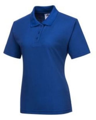 Picture of LADIES NAPLES POLO SHIRT ROYAL SIZE XL