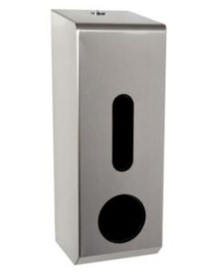 Picture of 3-TOILET ROLL DISPENSER STAINLESS STEEL